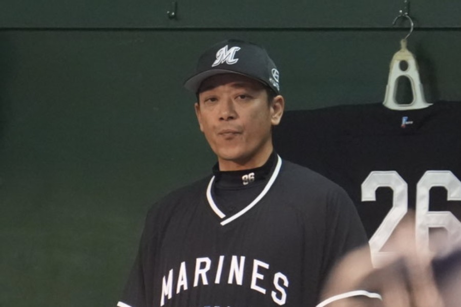 ロッテ・サブロー監督【写真：岡部直樹】