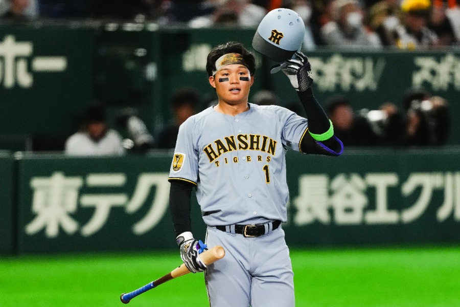 阪神・森下翔太【写真：黒澤崇】