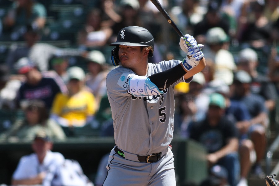 アスレチックス戦に出場したWソックス・村上宗隆【写真：ロイター】