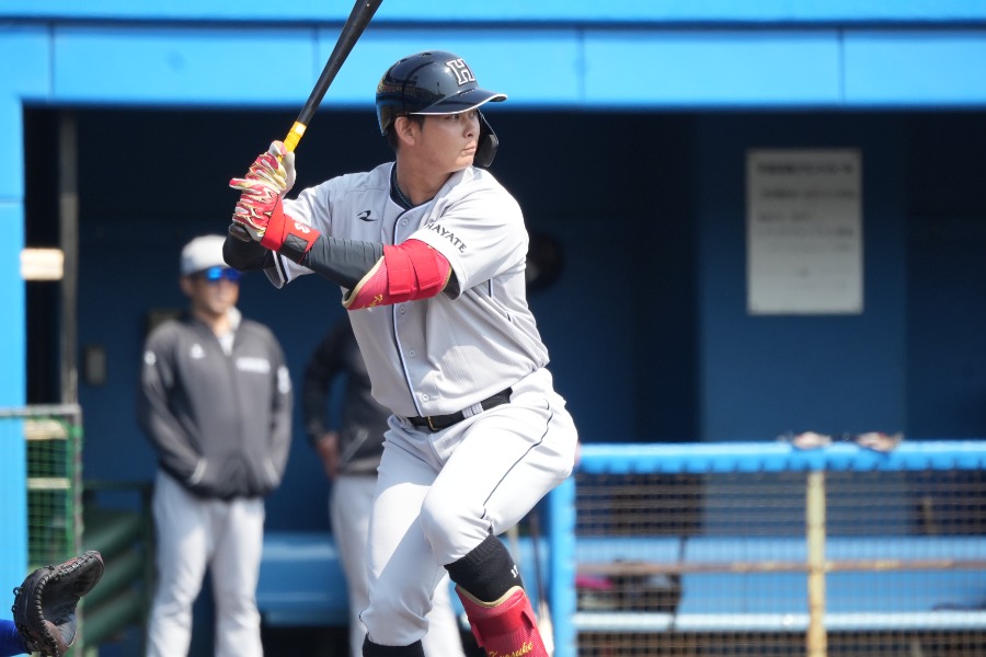ハヤテベンチャーズ静岡の野口恭佑【写真：町田利衣】