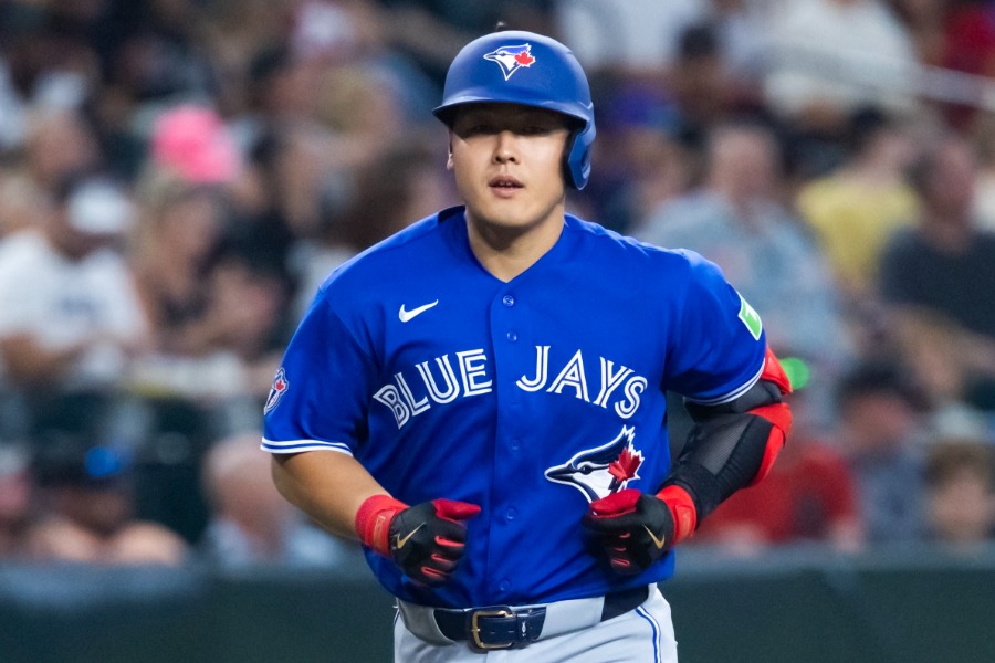 Bジェイズ・岡本和真【写真：ロイター】