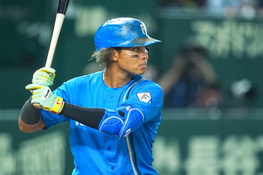 日本ハム・水谷瞬【写真：イワモトアキト】