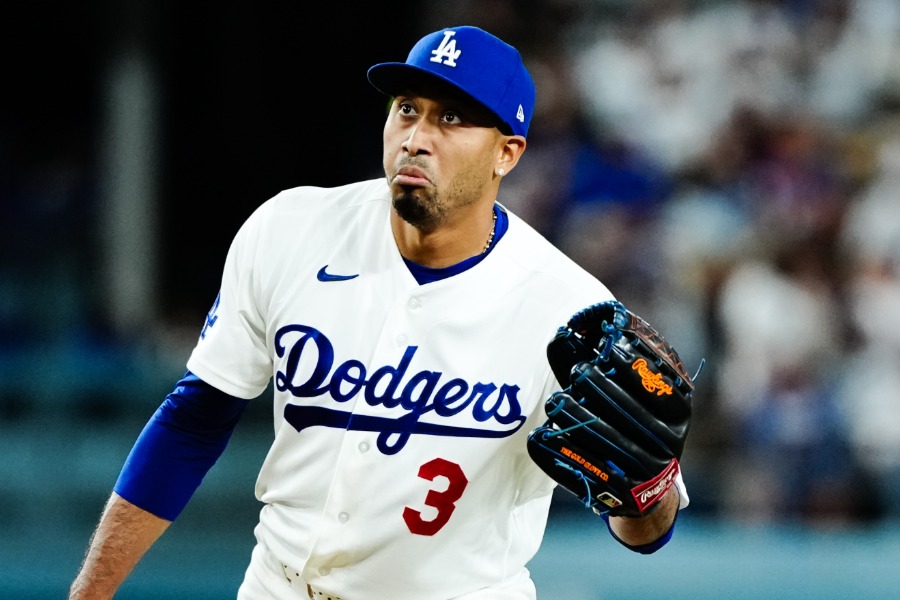 ドジャースのエドウィン・ディアス【写真：黒澤崇】