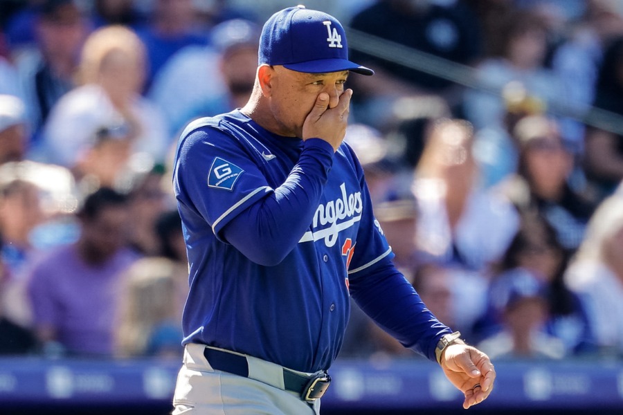 ドジャースのデーブ・ロバーツ監督【写真：ロイター】