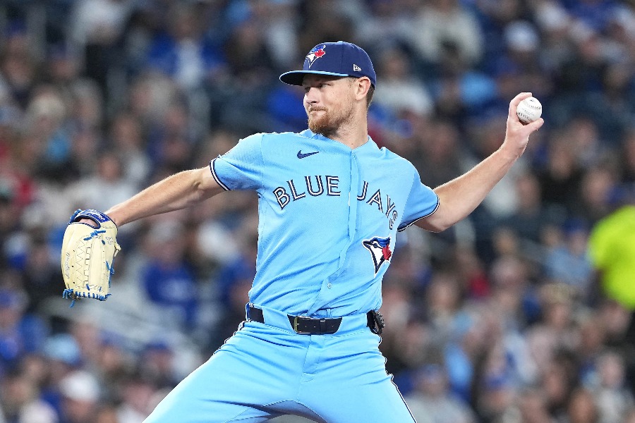 ブルージェイズのエリック・ラウアー【写真：ロイター】