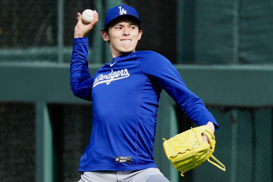 ドジャース・佐々木朗希【写真：黒澤崇】