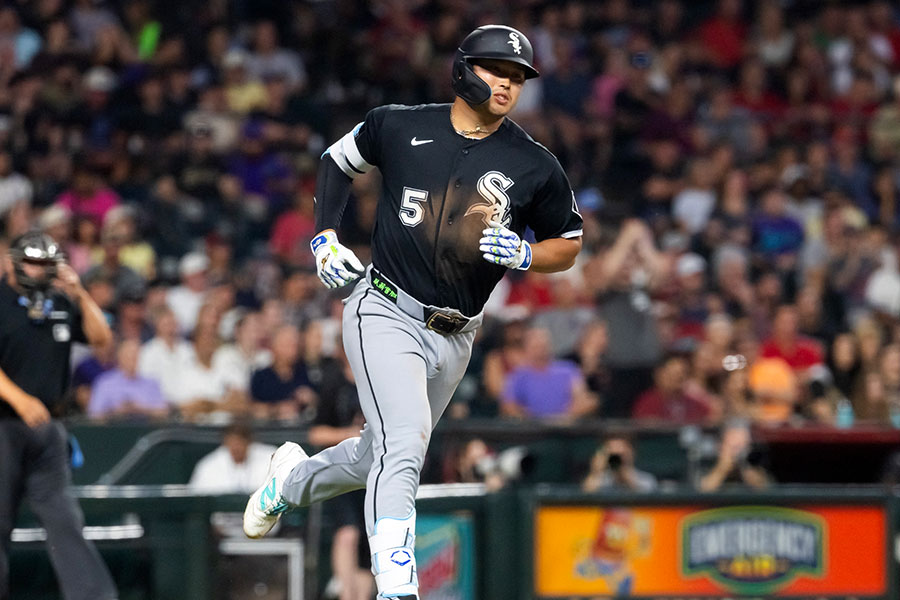 9号を放ったホワイトソックス・村上宗隆【写真：ロイター】