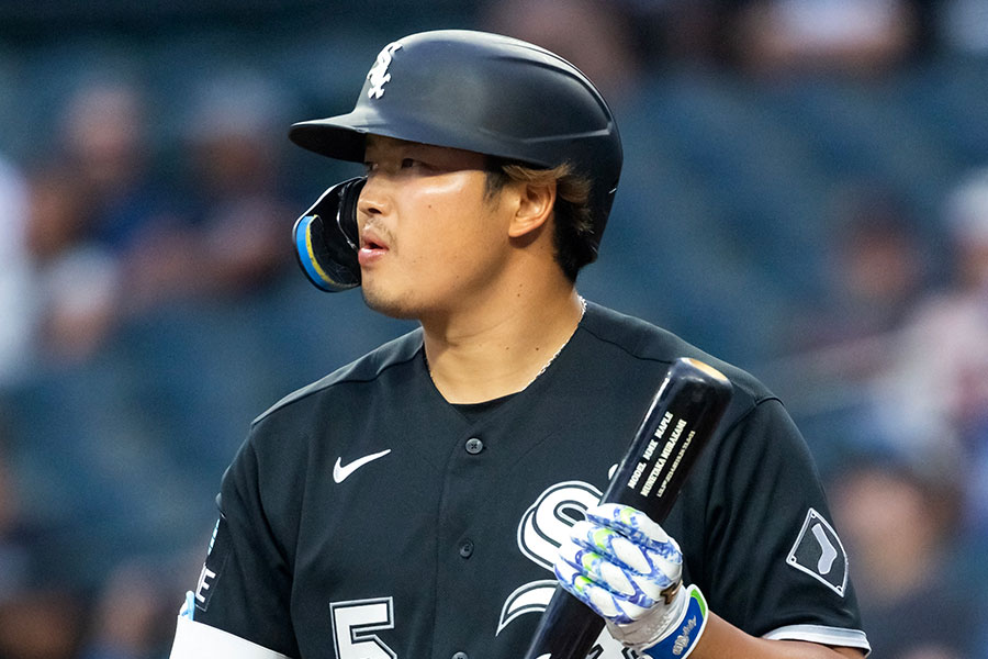 Dバックス戦に出場したホワイトソックス・村上宗隆【写真：ロイター】