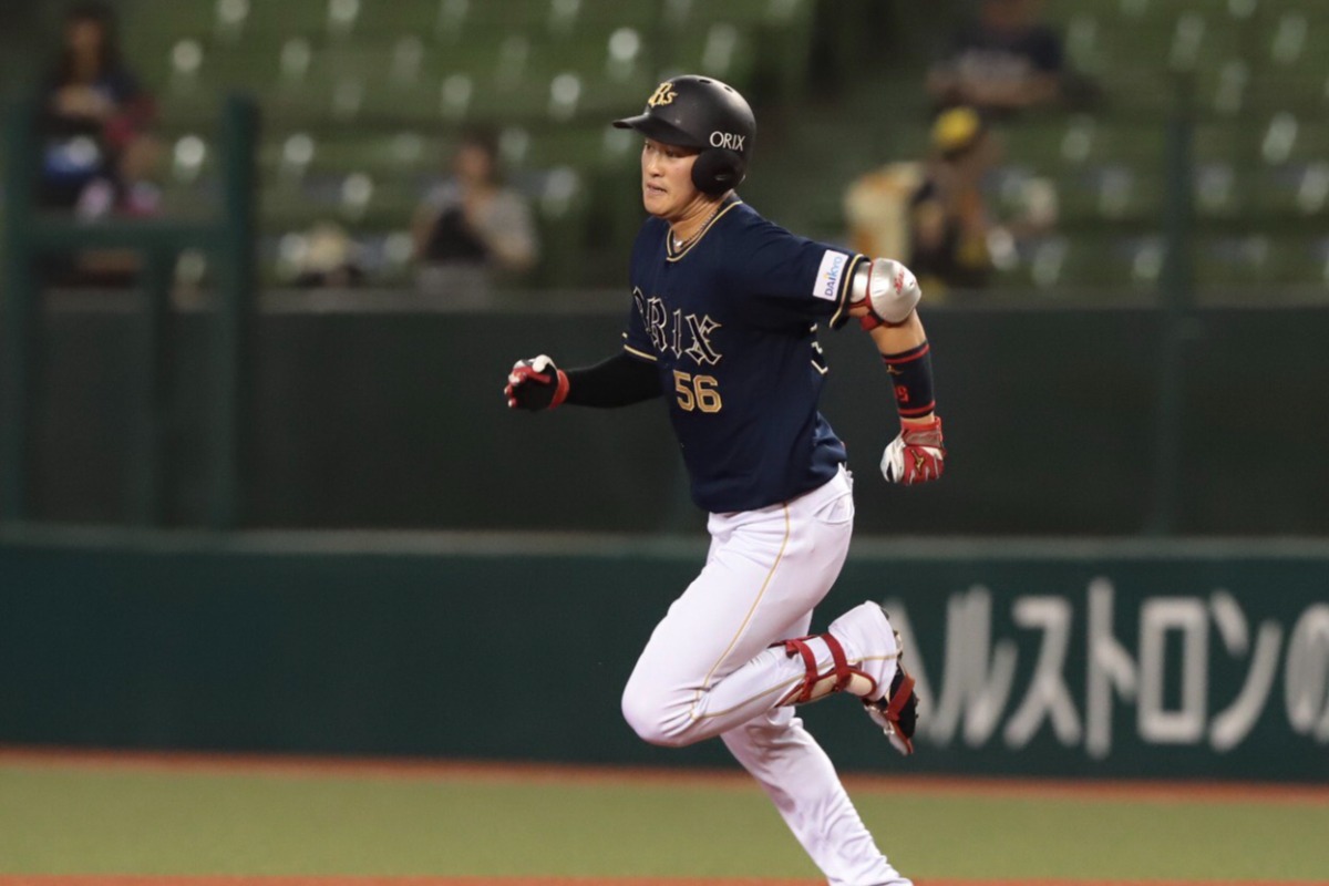 オリックス時代の武田健吾【写真：荒川祐史】