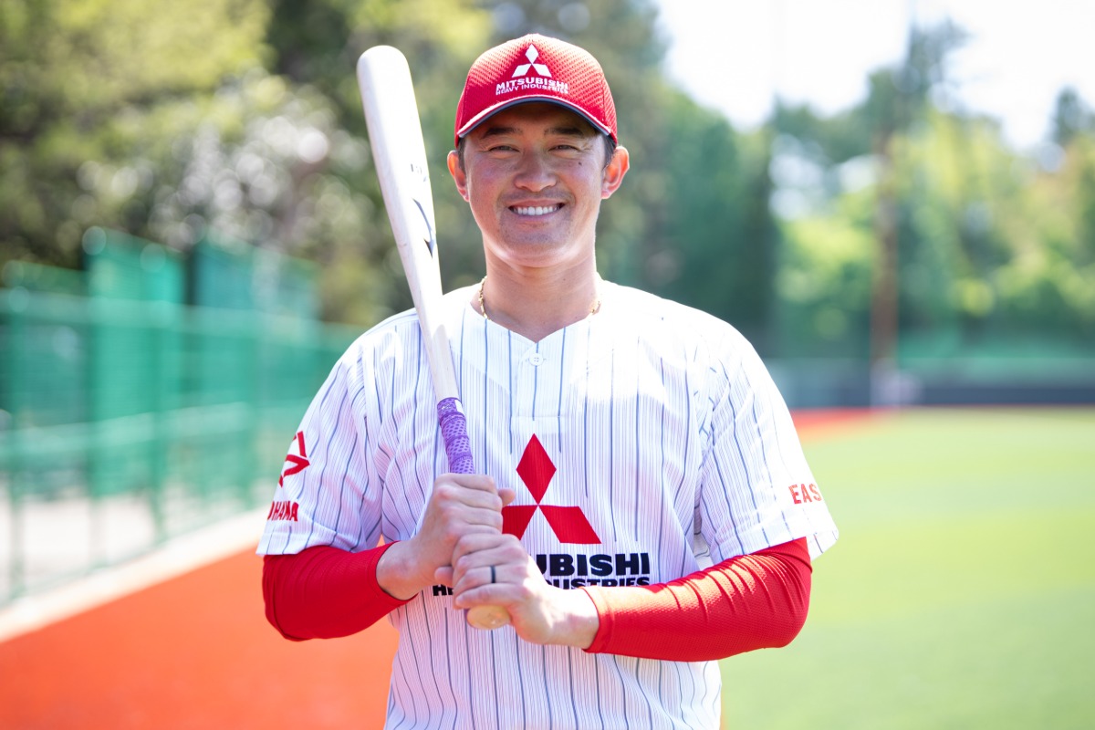 「今、野球がめっちゃ楽しいですね」と語る三菱重工Eastの武田健吾【写真：荒川祐史】