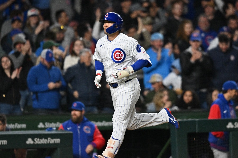 2試合連続弾を放ったカブス・鈴木誠也【写真：ロイター】