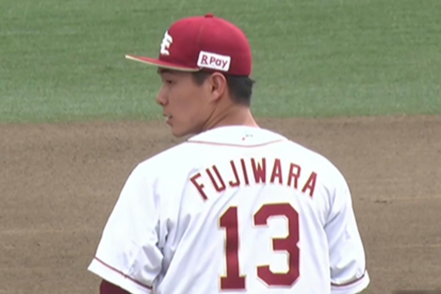 楽天・藤原聡大【写真：パーソル パ・リーグTV】