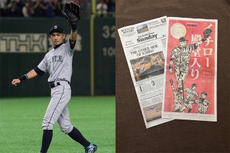 イチローを描く重圧「正直、逃げ出したい気持ちに」　米紙飾った日本人アーティストの結晶…着想得た“小1の記憶”と“エヴァンゲリオン”【マイ・メジャー・ノート】