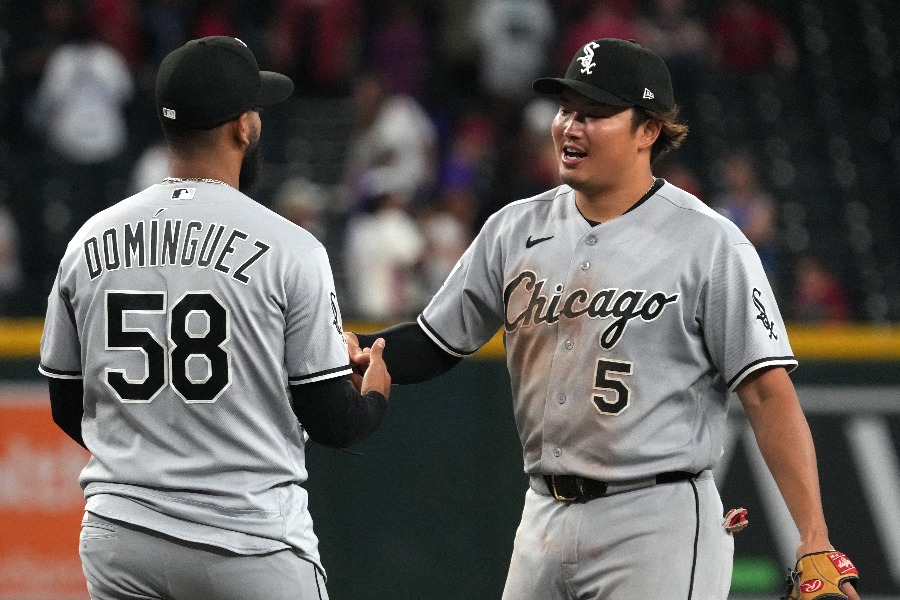 Dバックス戦に出場したホワイトソックス・村上宗隆【写真：ロイター】