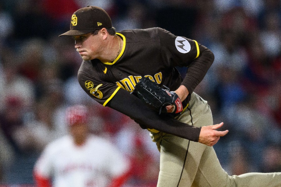 パドレスのメイソン・ミラー【写真：ロイター】