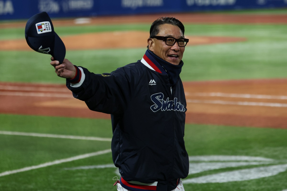 ヤクルト・池山隆寛監督【写真：加治屋友輝】