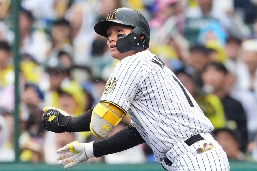 阪神・森下翔太【写真：小林靖】