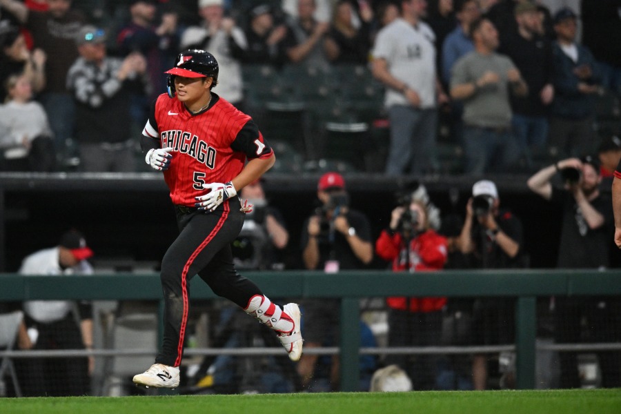 11号を放ったWソックス・村上宗隆【写真：ロイター】