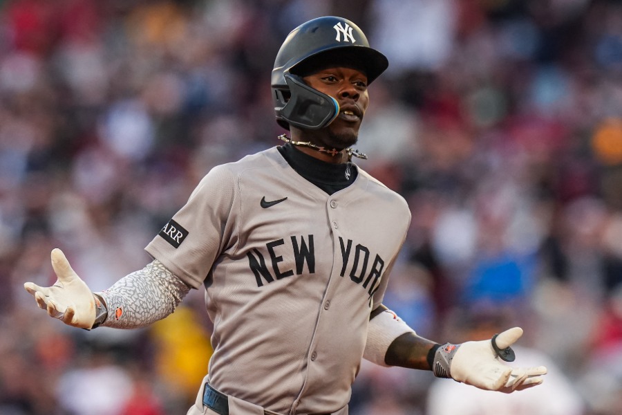 ヤンキースのジャズ・チザムJr.【写真：ロイター】