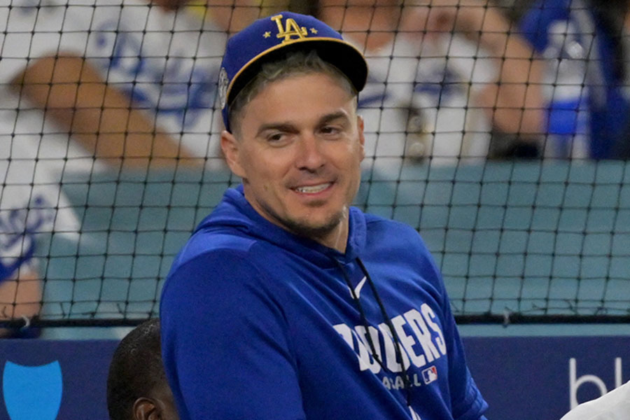 ドジャースのエンリケ・ヘルナンデス【写真：ロイター】