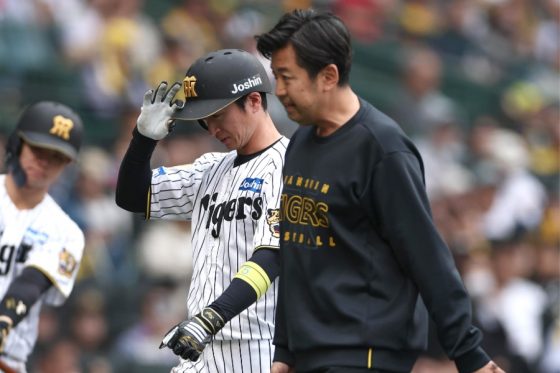 首位阪神に衝撃…死球の近本光司を抹消　防御率8.23の日本ハム・有原航平も、27日公示