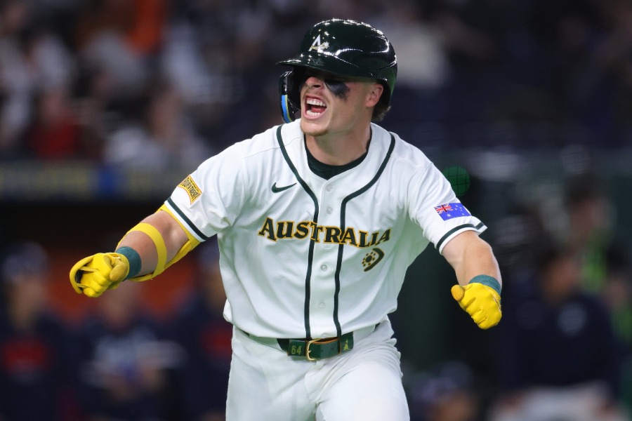 ガーディアンズのトラビス・バザーナ（写真はWBC時）【写真：アフロ】