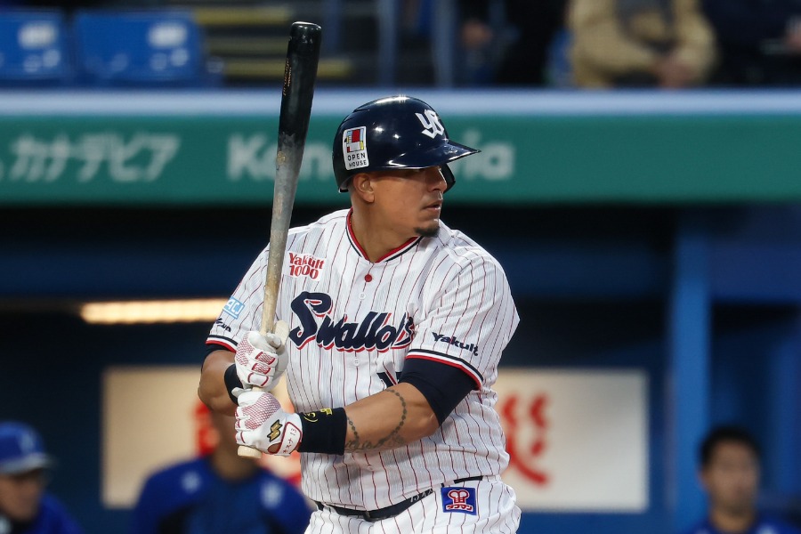 ヤクルトのホセ・オスナ【写真：加治屋友輝】