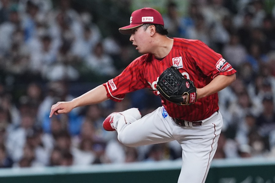 楽天・藤平尚真【写真：小林靖】