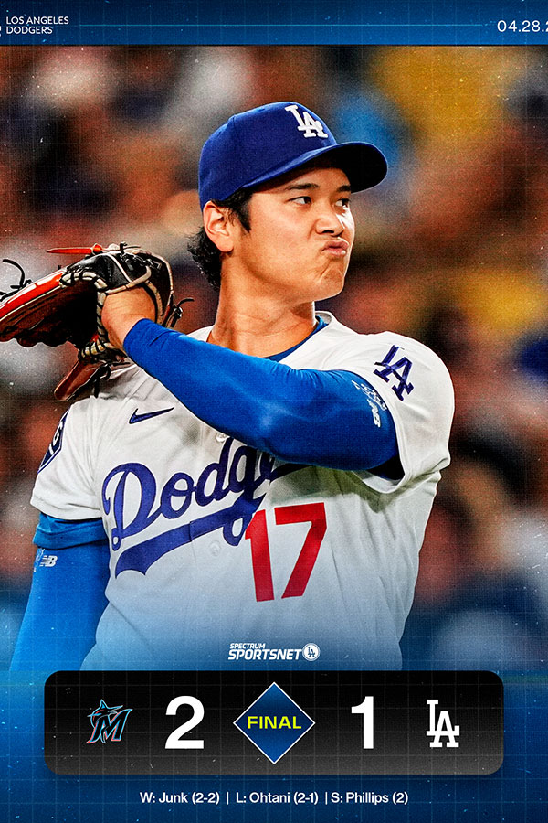 「スポーツネット・ロサンゼルス」の投稿（画像はスクリーンショット）