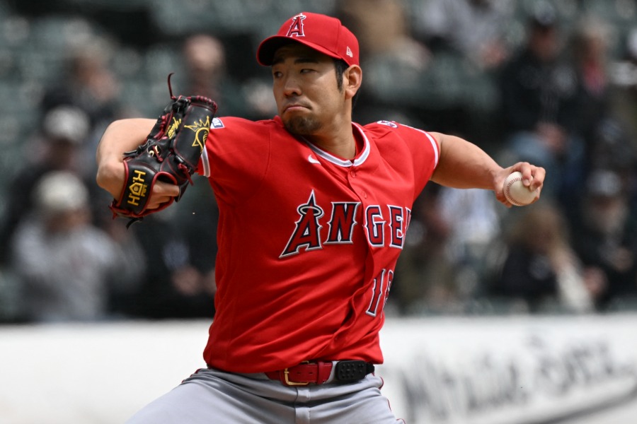 ホワイトソックス戦に先発したエンゼルス・菊池雄星【写真：ロイター】