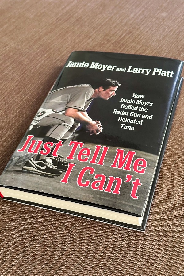 ジェイミー・モイヤーの自伝『Just Tell Me I Can't』【写真：木崎英夫】
