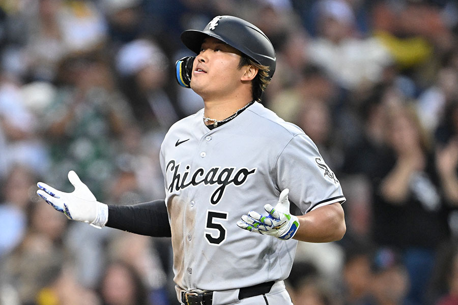 13号を放ったWソックス・村上宗隆【写真：ロイター】