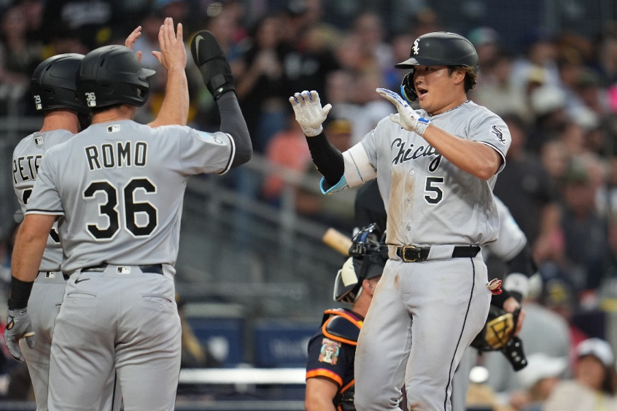 13号3ランを放ったWソックス・村上宗隆【写真：アフロ】