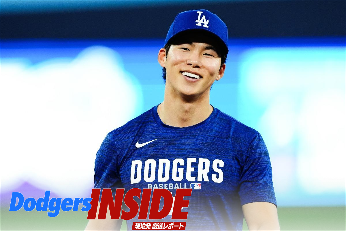 ドジャース2年目を迎えたキム・ヘソン【写真：黒澤崇】