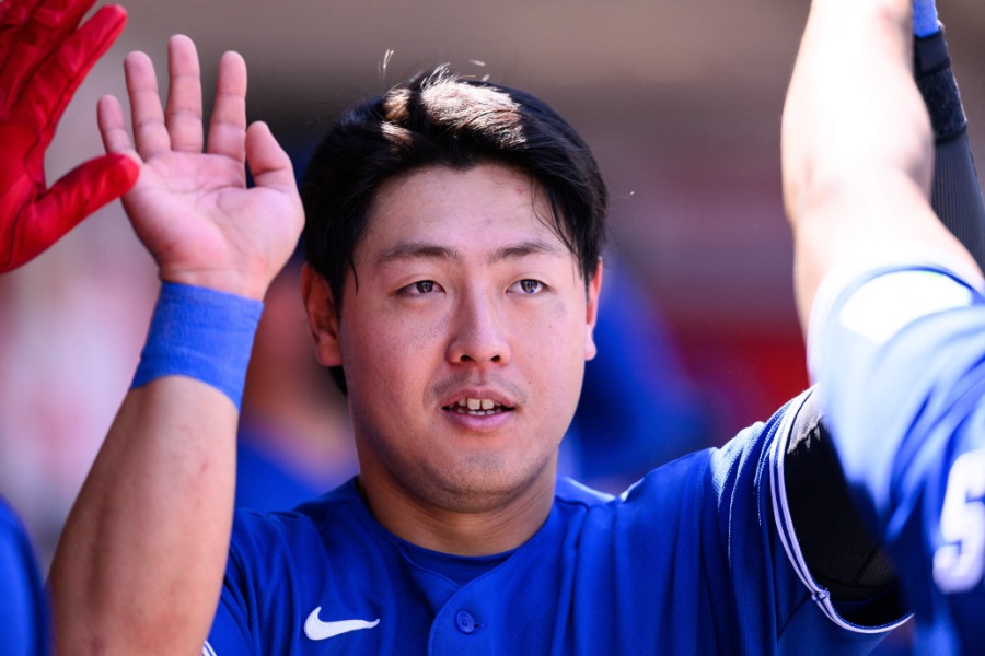 Bジェイズ・岡本和真【写真：ロイター】