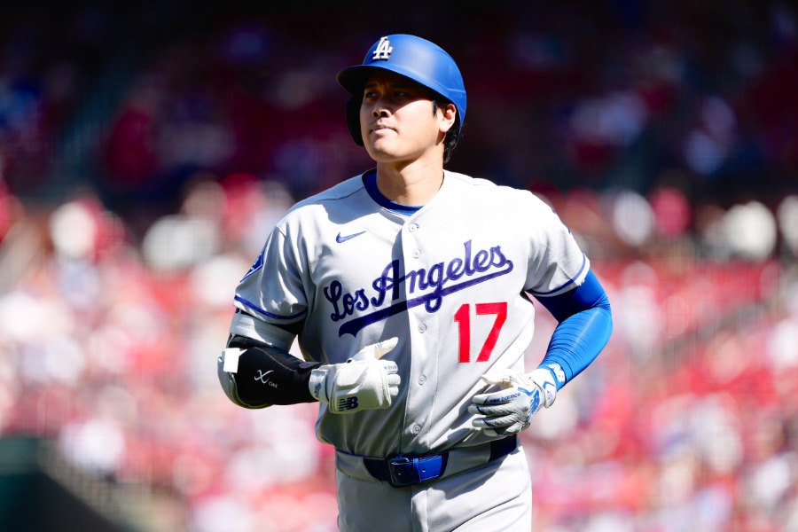 無安打に終わったドジャース・大谷翔平【写真：黒澤崇】