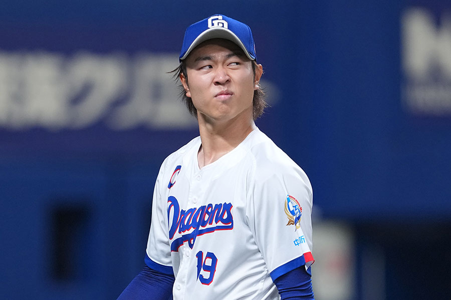 阪神戦に先発した中日・高橋宏斗【写真提供：産経新聞社】