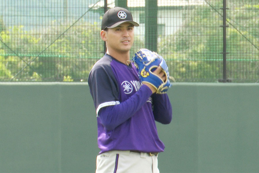 WBCでの快投が大きな収穫になったと話す【写真：湯山慶祐】