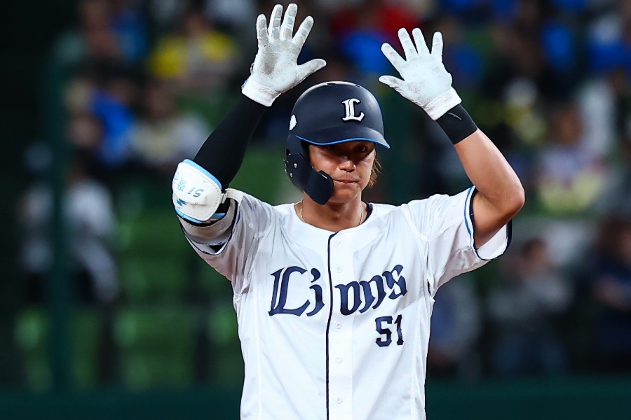 西武・西川愛也【写真：小林靖】