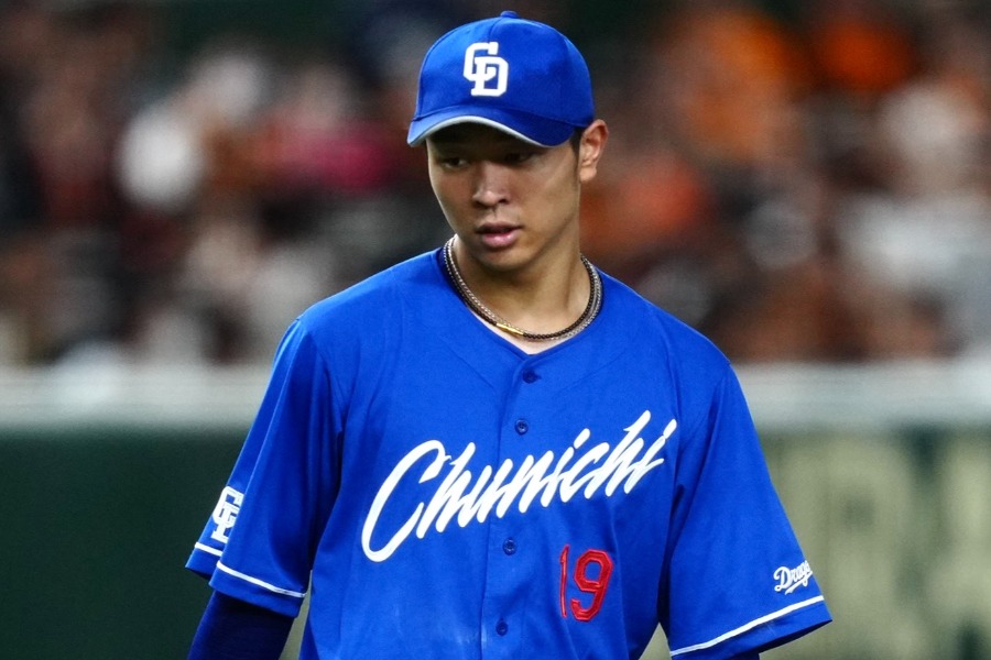 中日・高橋宏斗【写真：矢口亨】