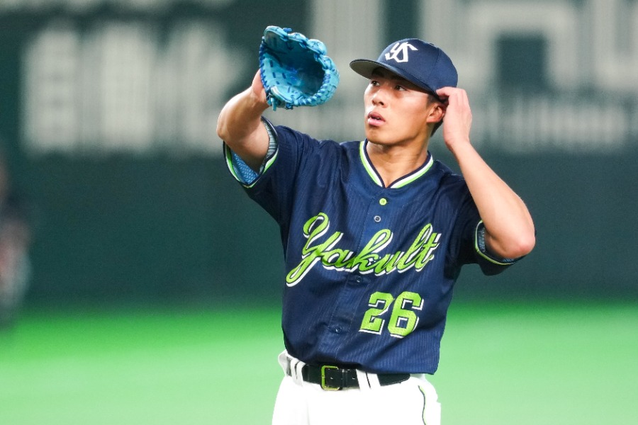 ヤクルト・山野太一【写真：加治屋友輝】
