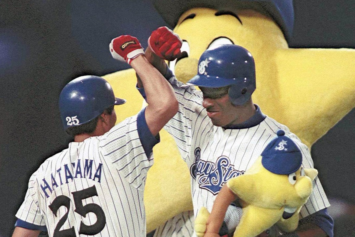 横浜ベイスターズ時代のグレン・ブラッグス【写真提供：産経新聞社】