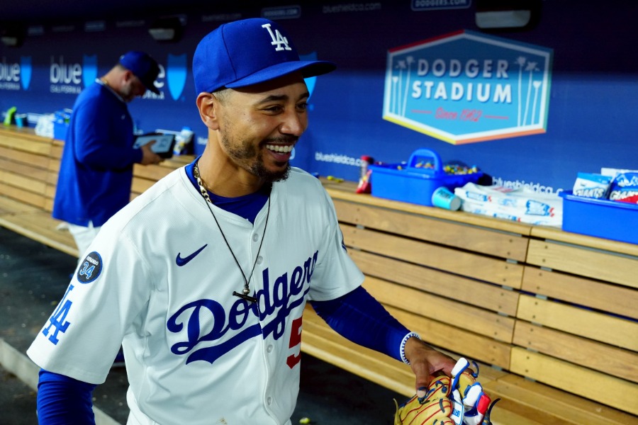ドジャースのムーキー・ベッツ【写真：荒川祐史】