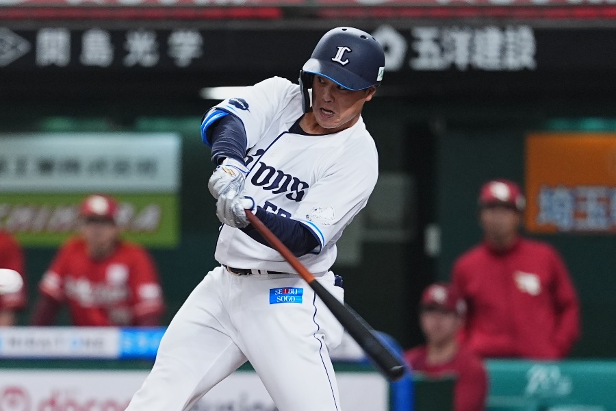 西武・仲三優太【写真：小林靖】