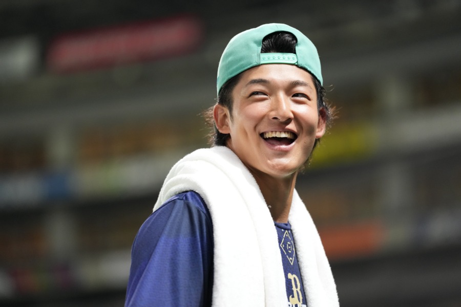 オリックス・山崎颯一郎【写真：小林靖】