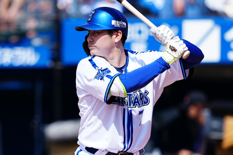 DeNA・佐野恵太【写真:荒川祐史】