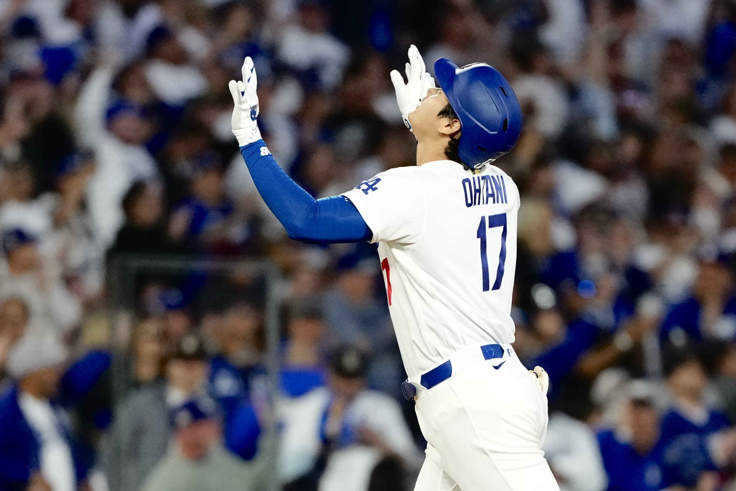 第2打席で7号ソロを放ったドジャース・大谷翔平【写真:黒澤崇】