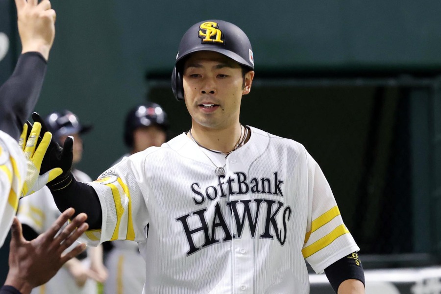 ソフトバンク・近藤健介【写真:栗木一考】