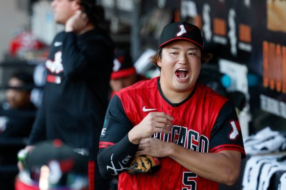 村上宗隆へ異例の対応　開幕2か月で早くも2作目…米企業が新商品販売、中央には“和の象徴”
