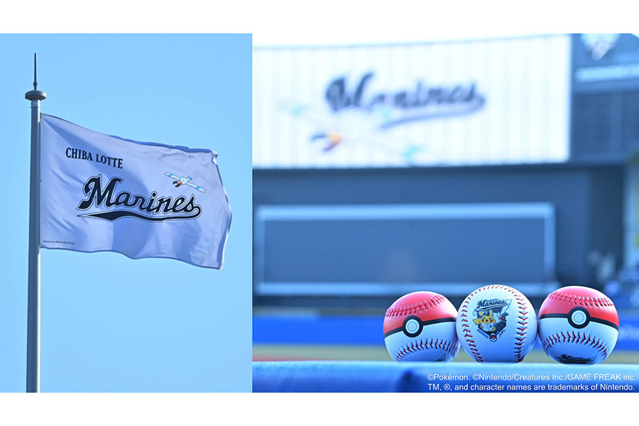 15日、ZOZOマリンスタジアムでポケモン特別演出試合が行われた【写真：筆者撮影】